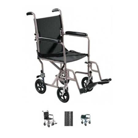 Steel Transport Chair  19 Inch Seat Width  1 per Case