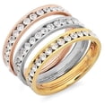thumbnail image 1 of Steel Tri Color Rings, 1 of 1