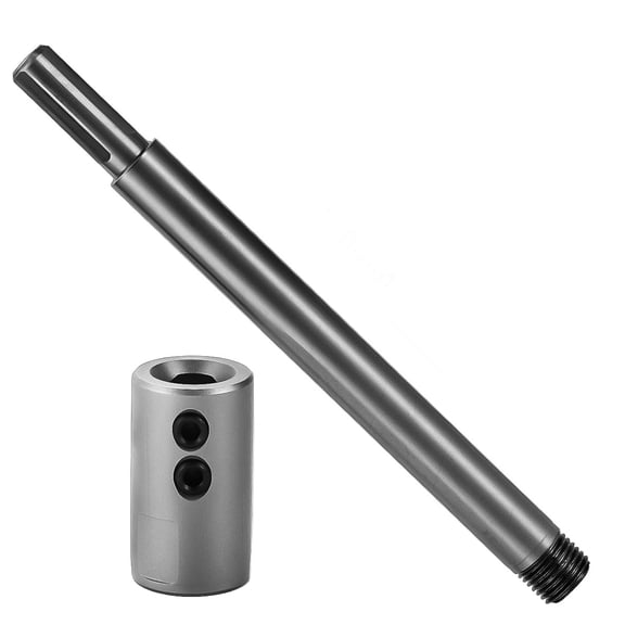 Steel Triangular Shank Drill Adapter with Screw Fixation for Heavy Duty Drilling Tool Accessories