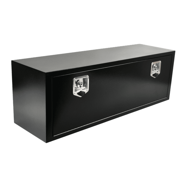 Steel Truck Bed Tool Box 48"x14"x16" Underbody Trailer Storage w/ Lock