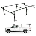 thumbnail image 1 of Steel Truck Ladder Rack 1000 LBS Capacity - Non-Drilling Full Size Truck Bed Rack for Full-Size Pickups, 45" - 66" Adjustable Width, Fits Kayaks/Surfboards/Lumber/Tent, 1 of 6