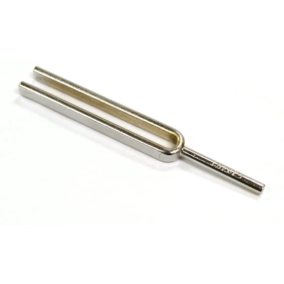 Steel Tuning Fork, 384Hz Frequency (?5%) - Designed for Physics Experimentation - Chrome Plated Steel - Eisco Labs