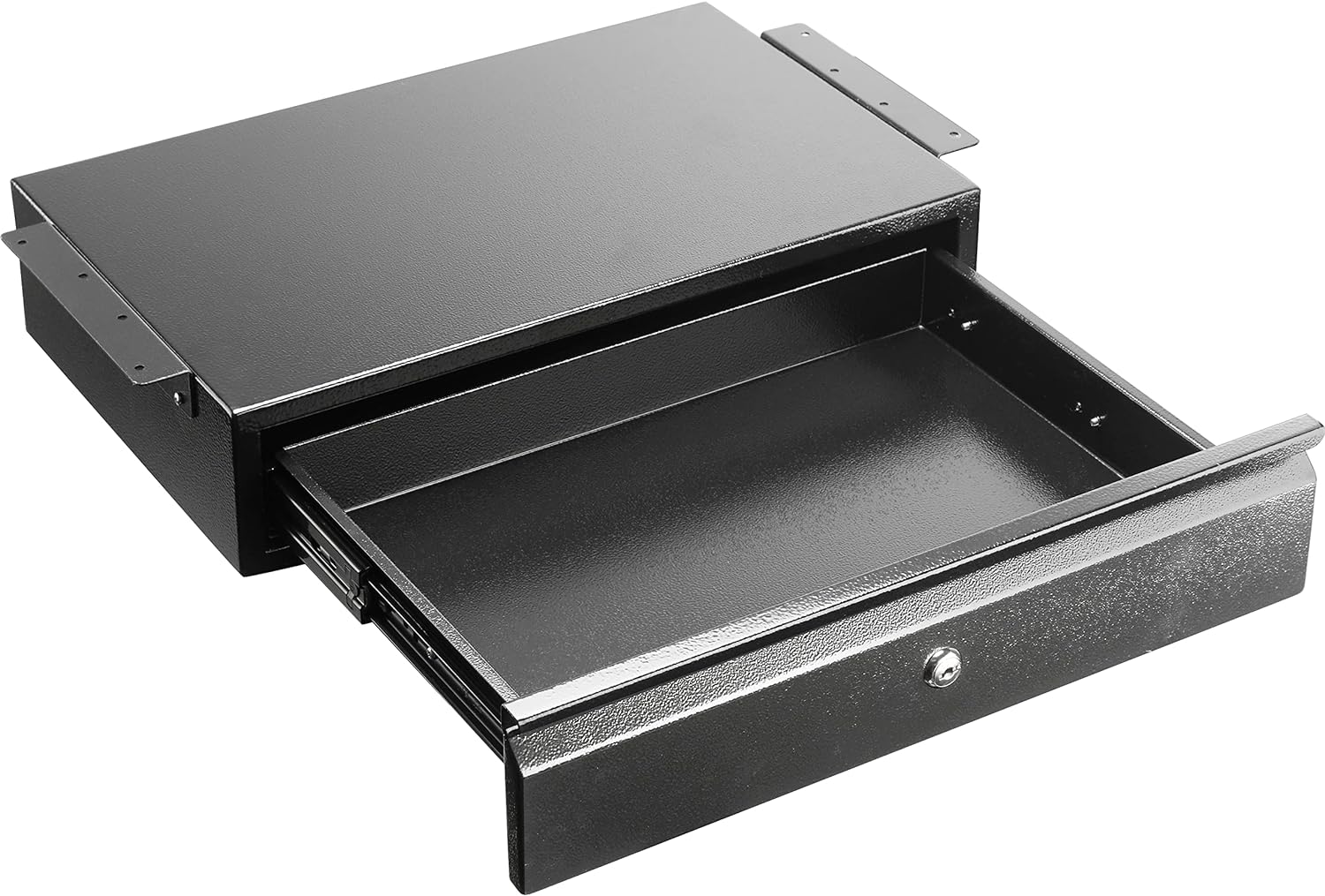 Steel Under Desk Drawer With Lock And Keys Lockable And Attachable
