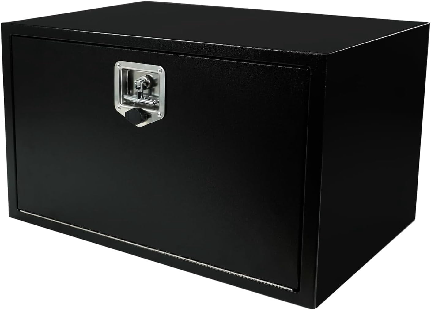 Steel Underbody Truck Tool Box with T-Handle Lock Latch, Truck ToolBox Truck Storage Organizer Tool Box Chest For Organization And Storage, Job Tool Chest
