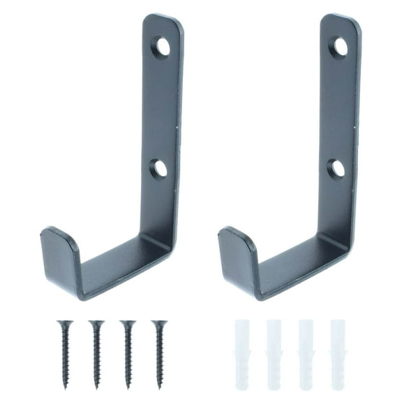 Steel Utility Hooks, Ladder Hooks for Hanging Heavy Duty Hooks, J Shape Hooks, Metal Tools Storage Hooks Wall Mounted Heavy Duty for Hanging, Garage, Truck, Home Equipment