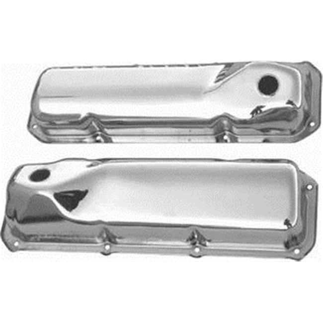 Chrome Steel Valve Covers For Ford 351C, 351M, 400M, Boss 302 | Small Block Ford 1969-1982