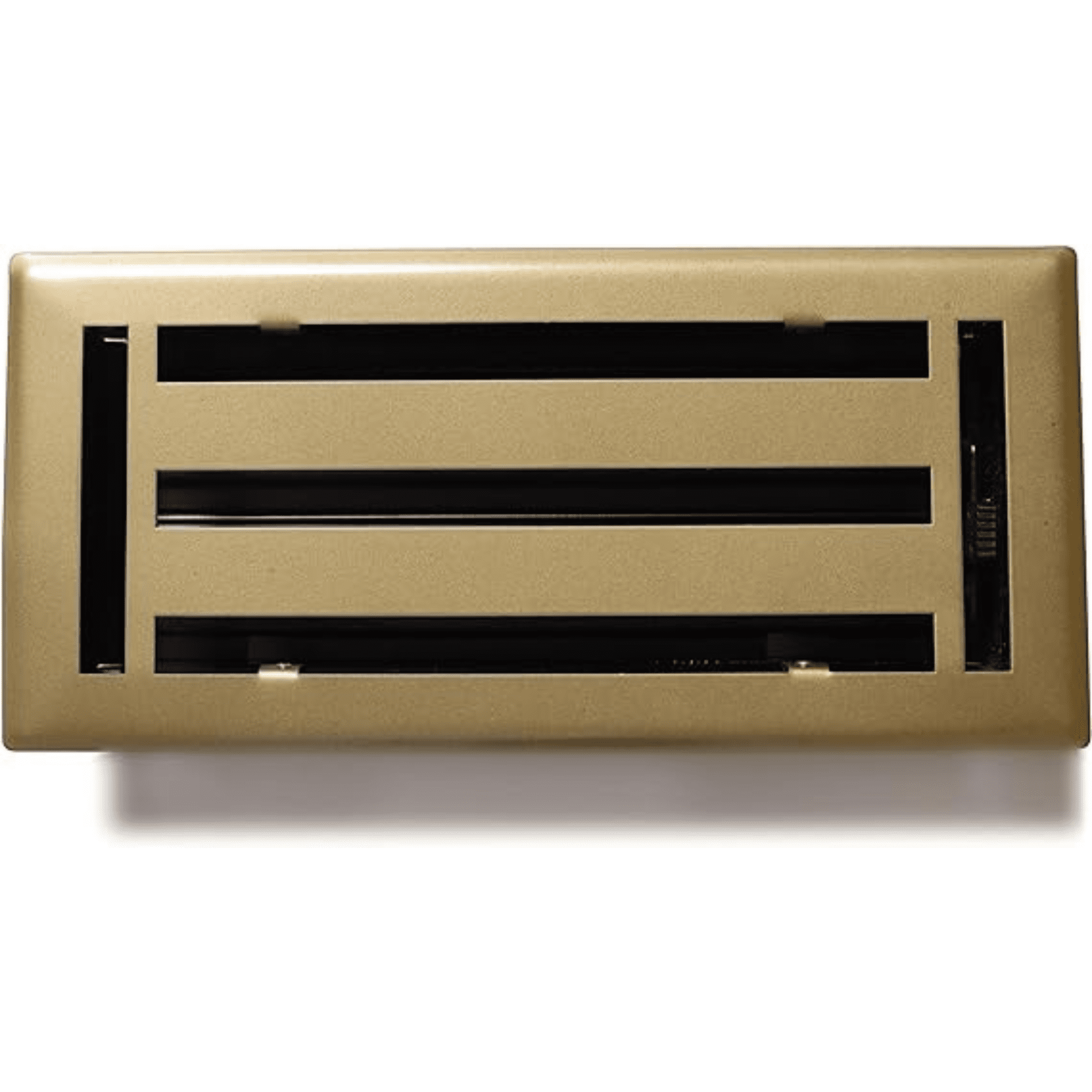 Steel Vent Cover 4"x10" All Metal Modern Floor Register By Caststo, Model- SM Express (Gold)