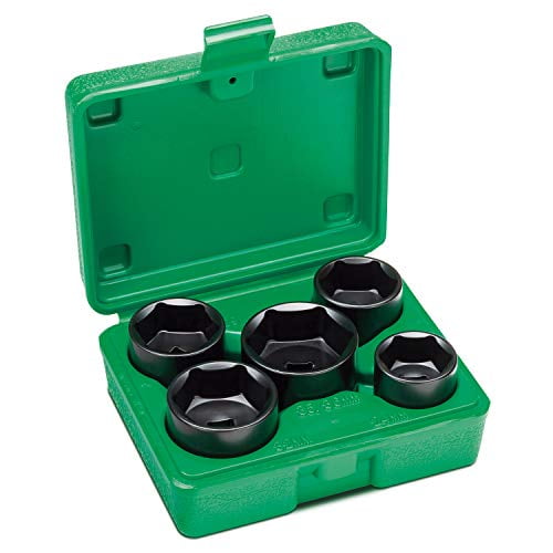 Steel Vision 58130 5pc 3/8 in. Dr. Low Profile Oil Filter Socket Set