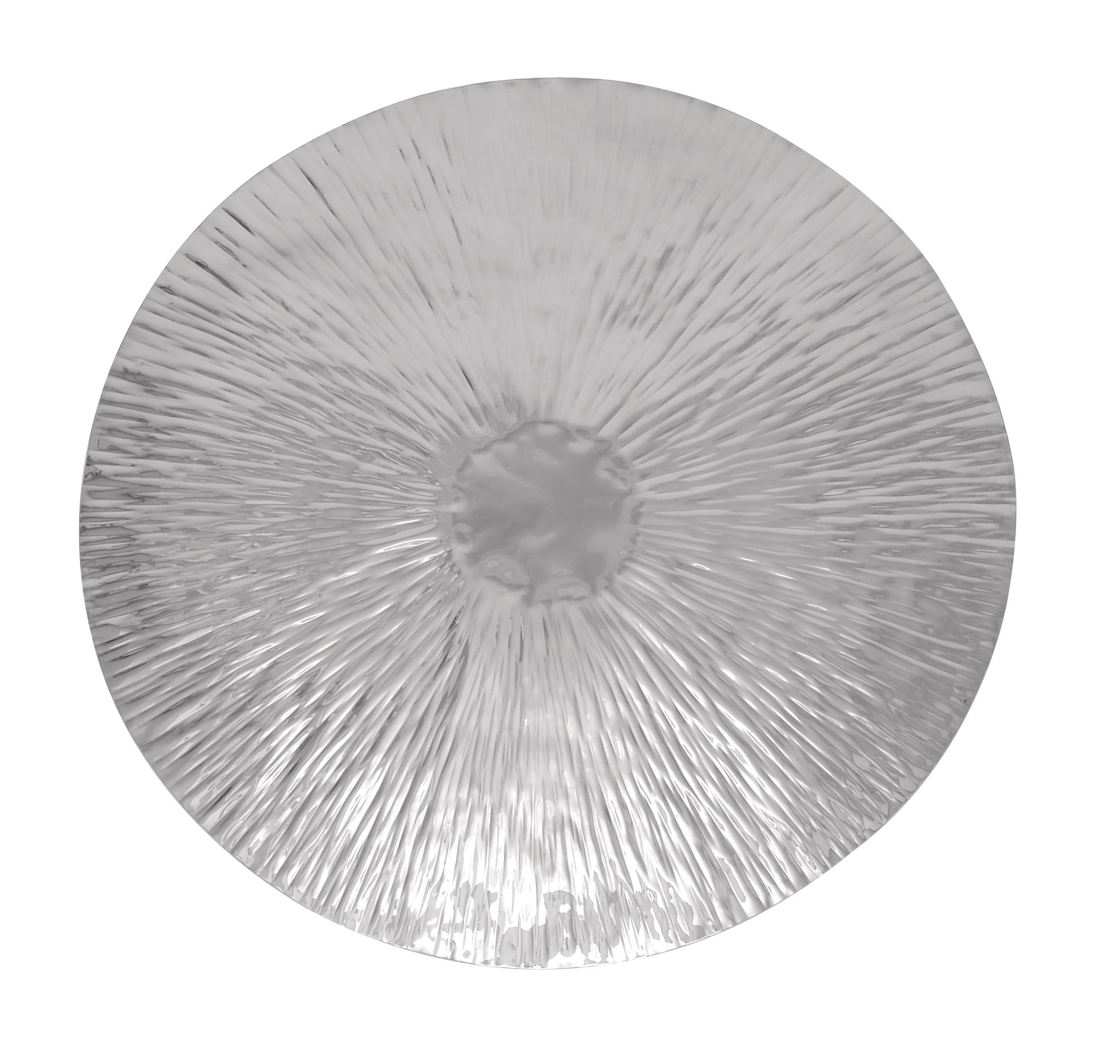 Steel Wall Decor With Grey Finish And Sophisticated Design