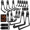 thumbnail image 1 of Steel Wall Mount Bicycle Storage Hooks 16 Pack, 1 of 6