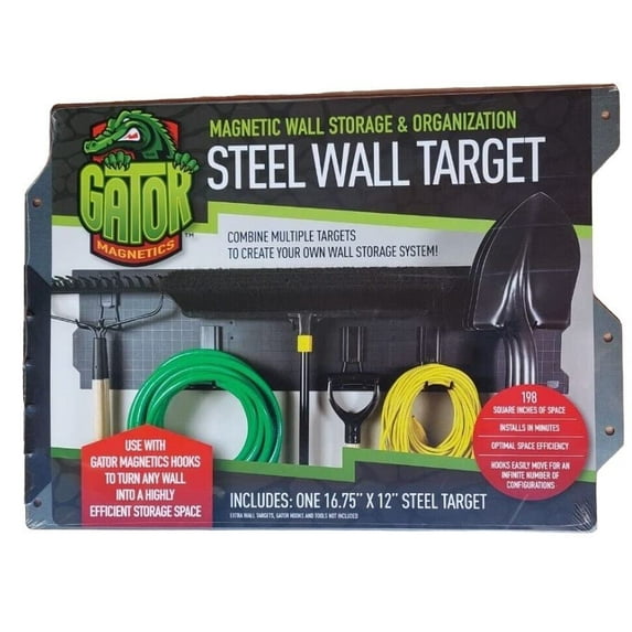 Gator Magnetics Steel Wall Target Shooting Target - Alloy Steel - Multicolor