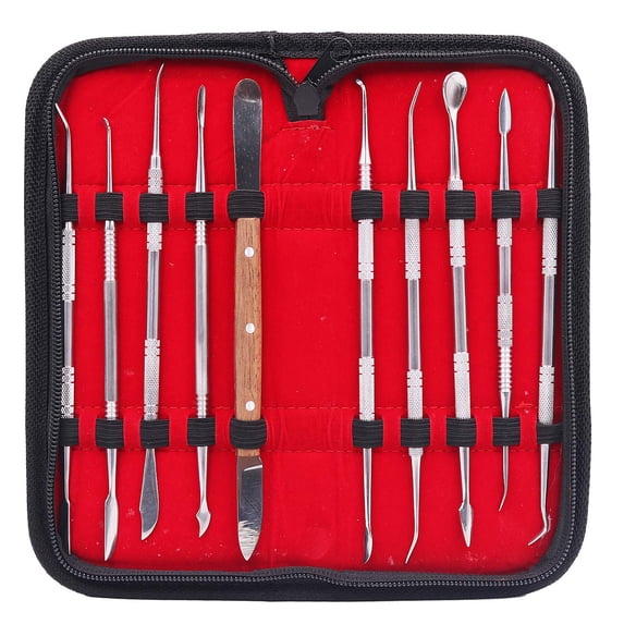 Steel Wax Carving Tool Dental Clay Pottery Sculpting Plaster Sculpture Carvers Tools