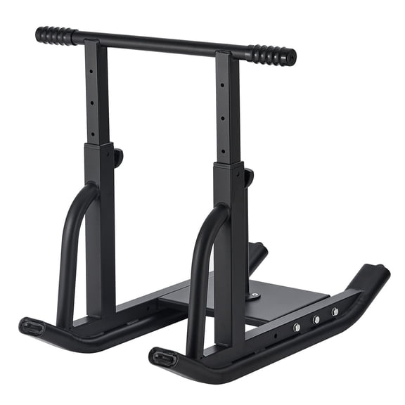 Steel Weight Sled with Adjustable Height Handle, for Speed Training, Compatible with 1/2" Plates, Black