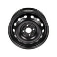 thumbnail image 1 of Steel Wheel - Black - 14 Inch - Compatible with 2005 - 2011 Chevy Aveo 2006 2007 2008 2009 2010, 1 of 2