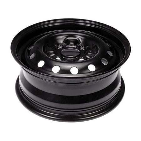 Steel Wheel - Black - 15 Inch - Compatible with 2003 - 2006 Nissan Sentra 2004 2005