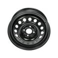 thumbnail image 1 of Steel Wheel - Black - 15 Inch - Compatible with 2014 - 2016 Nissan Versa Note 2015, 1 of 2