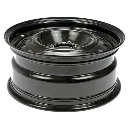 Steel Wheel - Black - 16 Inch - Compatible with 2005 - 2008 Pontiac G6 2006 2007