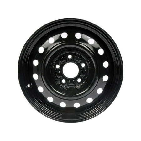 Steel Wheel - Black - 16 Inch - Compatible with 2010 - 2014 Hyundai Sonata 2011 2012 2013
