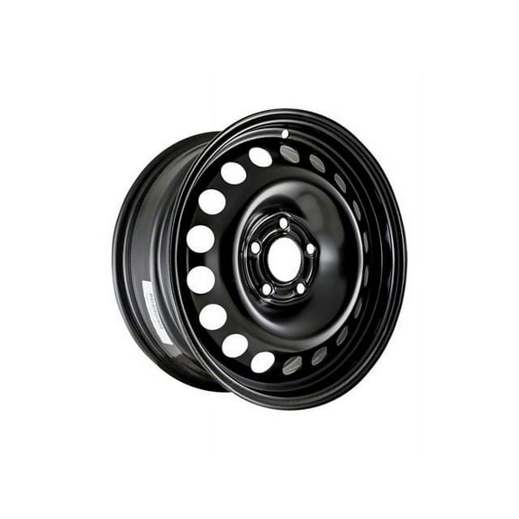 Steel Wheel - Black - 16 x 6.5 Inch - 16 Hole - 5 Lug - Compatible with 2004 - 2009 Chevy Malibu 2005 2006 2007 2008