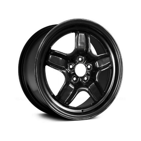 Steel Wheel - Black, 17 x 7 Inch - Compatible with 2007 - 2010 Pontiac G6 2008 2009