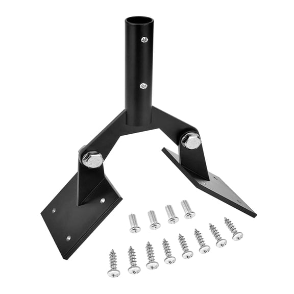 Outdoor Weathervane Mounting Brackets High Strength Steel Universal Roof Top Brackets Easy To Install On Various Roofs
