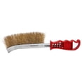 thumbnail image 1 of Steel Wire Brush For Rust Removal, Wooden Handle Barbecue Cleaning, Barbecue Grill Brush Grill Cleaner Bbq Grill Cleaning, Barbecue Tool Outdoor Steel Wire Cleaning Brush 9.3X2.0" Home Decor, 1 of 5