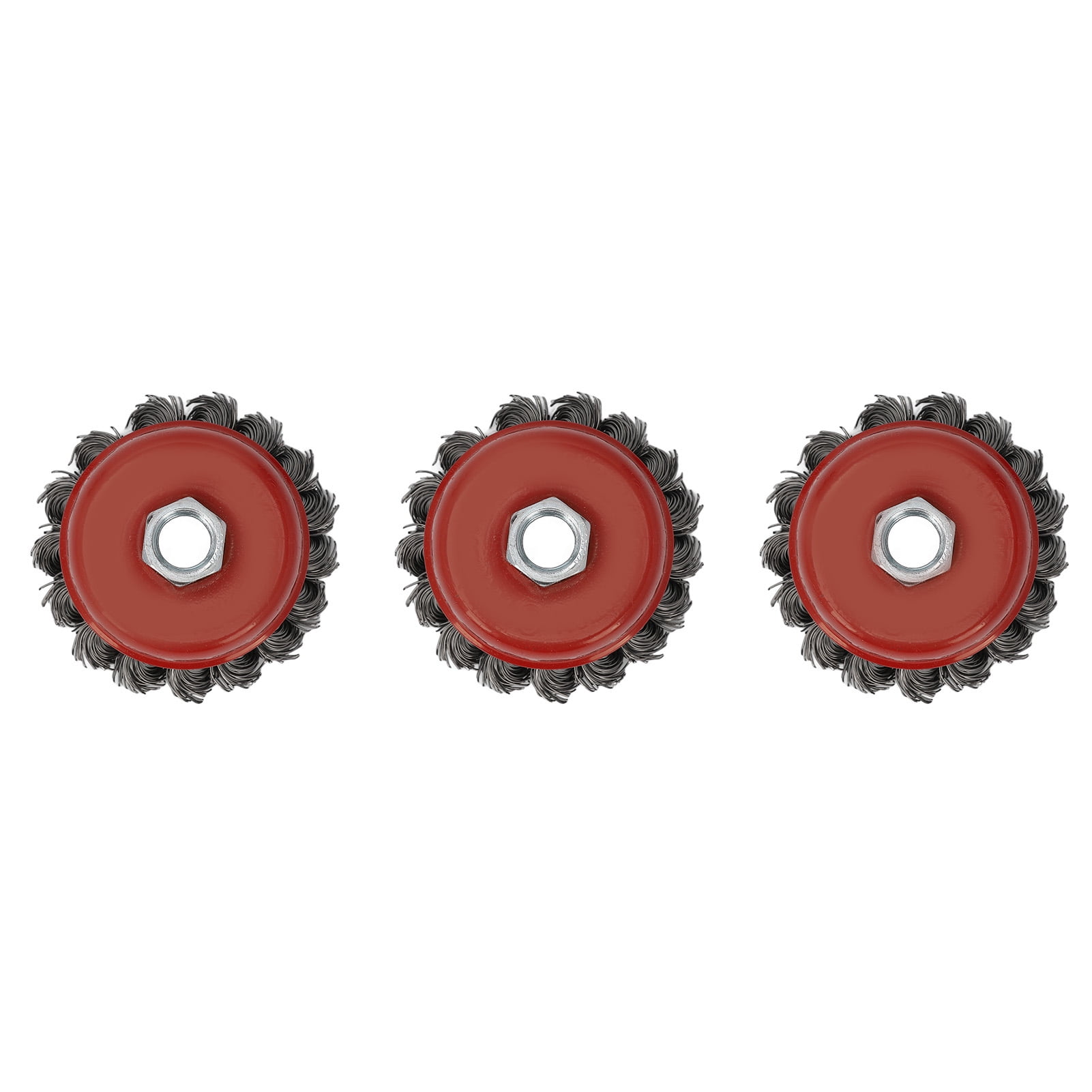 Steel Wire Cup Brush, Easy Installation Angle Grinder Parts Twisted