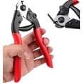 thumbnail image 1 of Steel Wire Cutters 7.5 Inches Wire Rope Cutters Bicycle Cable Cutter Cable Cutting Pliers Bike Brake Cutter Cable Wire Cutters For Metal Fence Ratchet Aircraft Cable, 1 of 5