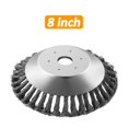 Steel Wire Grass Trimmer Head Garden Rounded Edge Weeds Trimmer Eater