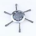 thumbnail image 1 of Steel Wire Grass Trimmer Head - New 6 Inch, Universal Steel Wire Trimmer Head for Weed Eater, Tool-Free Installation​,1PC, 1 of 12