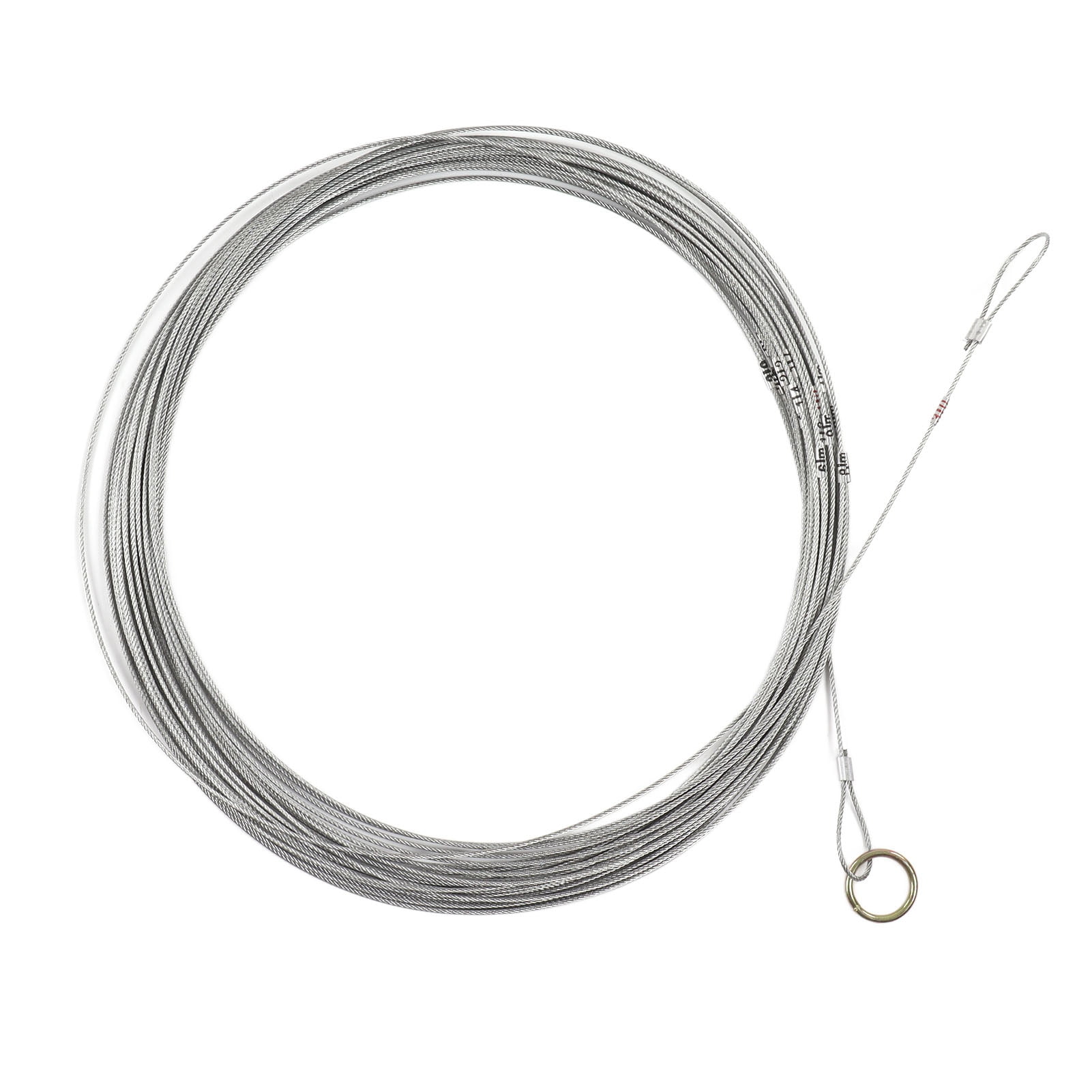 Steel Wire Measuring Rope Flexibility Sturdy Steel Rope Measuring Cord