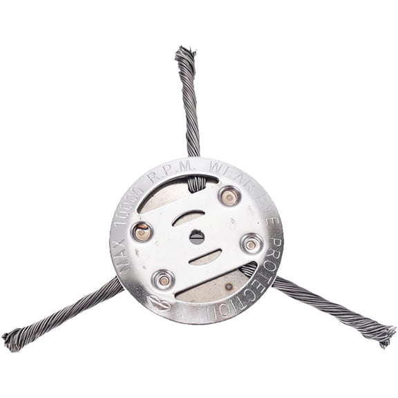 Steel Wire Trimmer Head Brush Cutter Replacement For Garden Lawn Edging