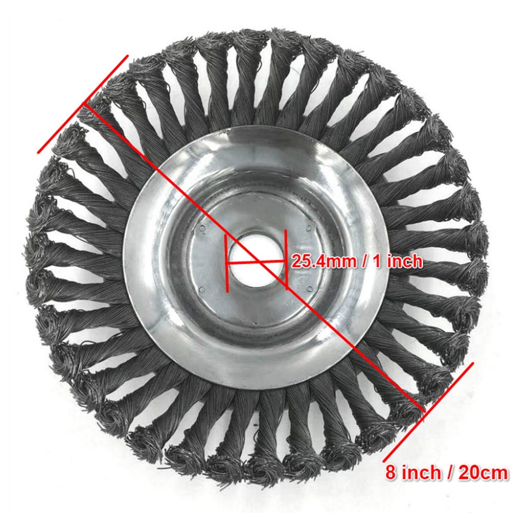 Steel Wire Trimmer Head Grass Brush Cutter Dust Removal Weeding Plate