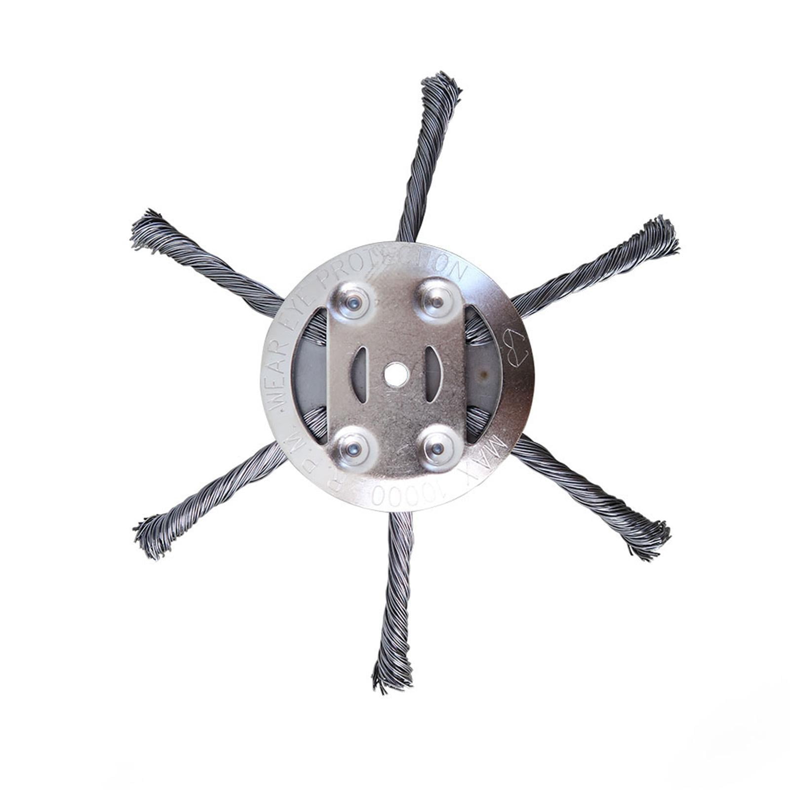 Steel Wire Trimmer Head Grass Cutter Edge Brush Whipper Snippers Quickly A7X1