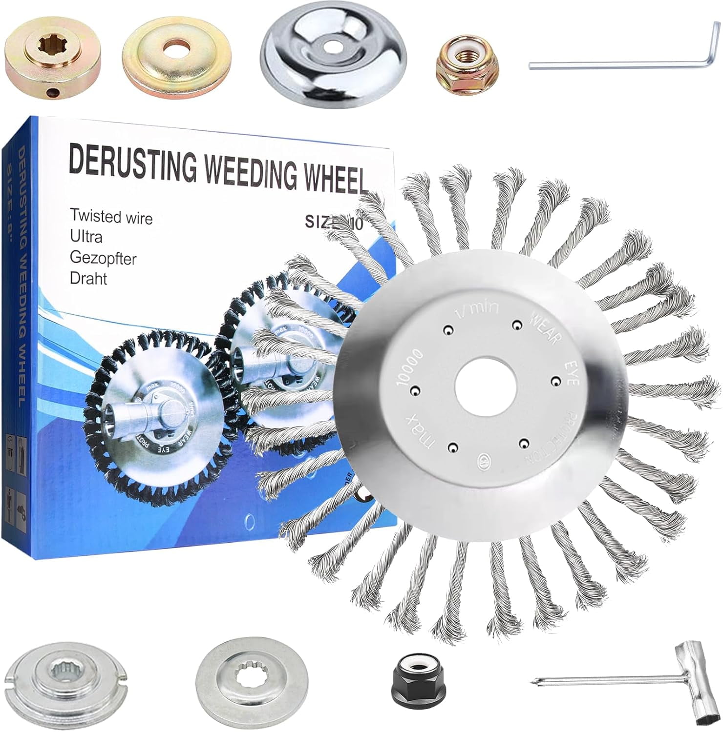 Wire Wheel For Weed Eaternull