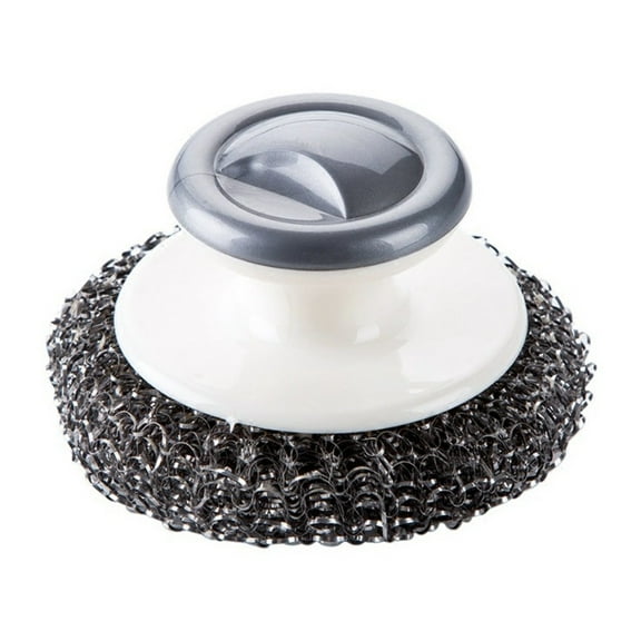 Steel Wool Brush Stainless Steel Brush Metal Scouring Pad Steel Wool Brush Tool For Cleaning Dishware Scrubbing Scouring Pad Pad For Kitchen Pots Pans And Stainless Steel Kitchen Dish Soap for Kitchen
