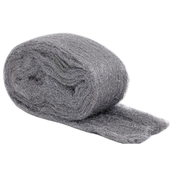 Steel Wool Mice Control, 1 Pack 3" x10 Ft Hole Filler, Gap Blocker, Barrier, Protect Against Animals in Holes Holes, Siding, Pipeline, Vents for Garden, House, Garage,Steel Wool For Vents(Grey)