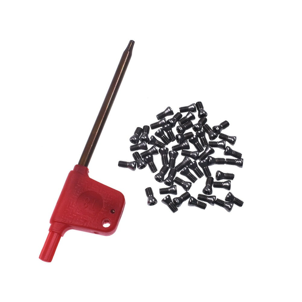 Steel Wrench 50pcs Turning Lathe Blade Carbide Inserts Torx M2.5 X 6mm ...