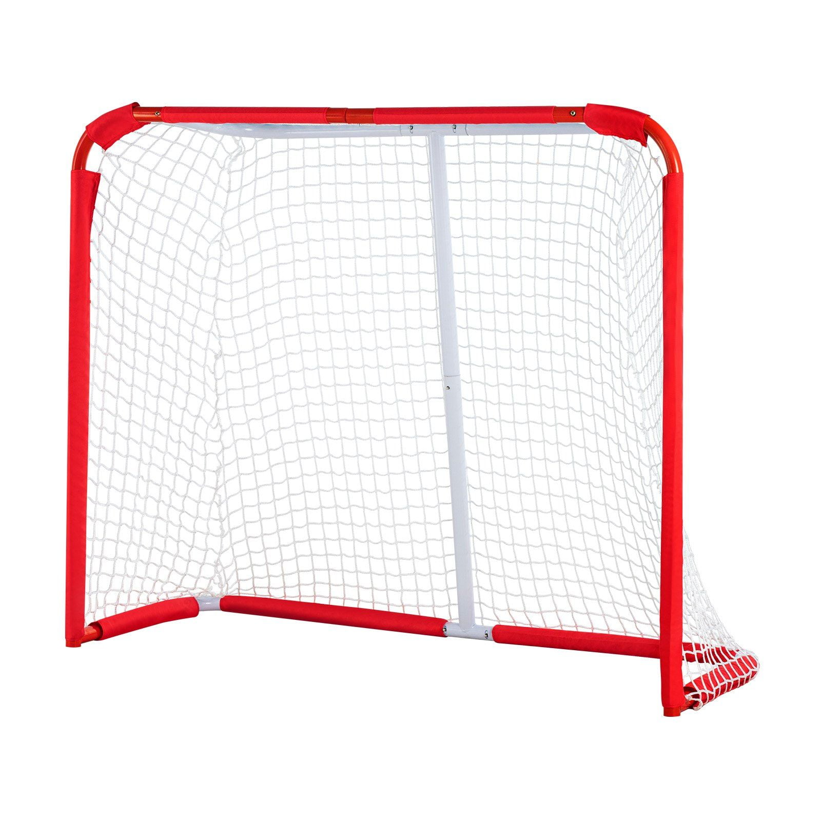 Steel Youth Street Hockey Goal 54x44 Inches for Indoor/Outdoor Use, Child-Friendly
