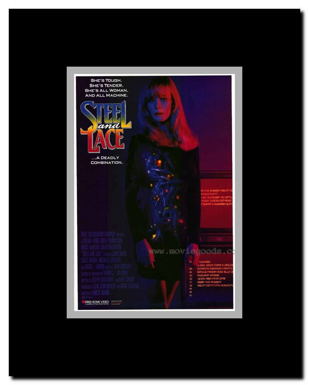 Steel and Lace Framed Movie Poster