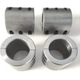 Steel tube clamp 2" weldable bolt on roll cage mounts 4 Complete clamps