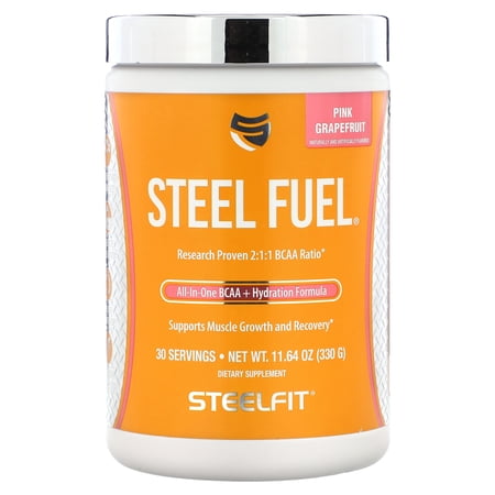 SteelFit Steel Fuel, Pink Grapefruit, 11.64 oz (330 g)