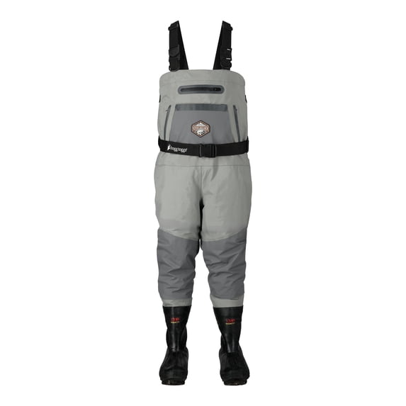 Frogg Toggs SteelHeader Reinforced Nylon Insulated BF Felt Wader Size 08