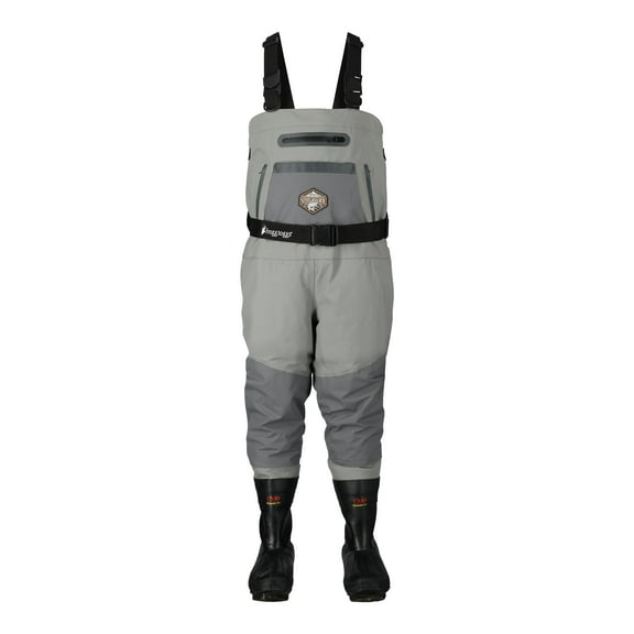 Frogg Toggs SteelHeader Reinforced Nylon Insulated BF Felt Wader | Slate/Gray | Size 11