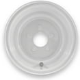 thumbnail image 1 of SteelMaster Steel Trailer Wheel 10x6 5 on 4.5 Bolt TR412 White Stamped, 1 of 3