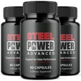 thumbnail image 1 of SteelPower Advanced Formula Pills All Natural Vitamin Supplement 180 Capsules, 1 of 8