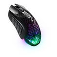 thumbnail interactive-video image 1 of SteelSeries Aerox 9 Wireless Ultra Lightweight Honeycomb Water Resistant RGB Optical Gaming Mouse With 18 Programmable Buttons, 1 of 13