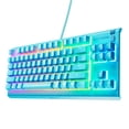 thumbnail image 1 of SteelSeries Apex 3 TKL Aqua RGB Gaming Keyboard — Tenkeyless Compact Form Factor — 8-Zone RGB Illumination — Water and Dust Resistant — Whisper-Quiet Gaming Switch, 1 of 6