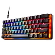 SteelSeries Apex Pro Mini Hyper Magnetic Gaming Keyboard – World’s Fastest Keyboard – Compact 60% Form Factor - with USB-C for PC/Xbox/PlayStation/Mac