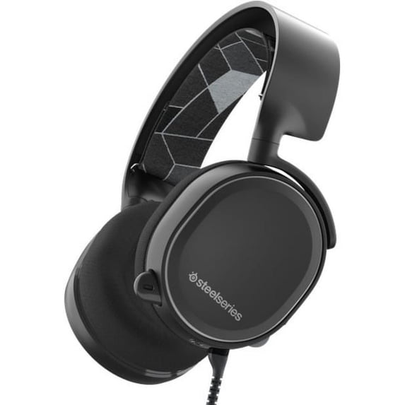 SteelSeries Arctis 3 Gaming Headset with 7.1 Surround for PC, PlayStation 4, Xbox One, VR, Android and iOS - Black